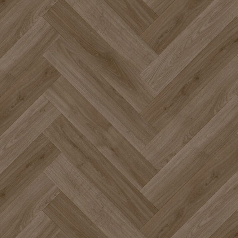 Ambiant Supreme 50 Boreal Visgraat Eiken vinyl vloer – 4800 - Donkerbruin