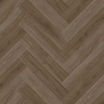Ambiant Supreme 50 Boreal Visgraat Eiken vinyl vloer – 4800 - Donkerbruin