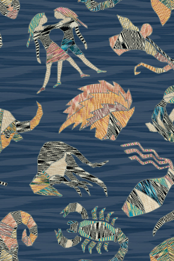 Arte Missoni Home Wallcoverings 04 Constellations behang – kleur 10353