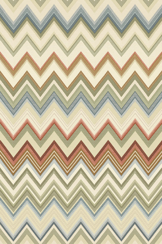 Arte Missoni Home Wallcoverings 04 Happy Zigzag behang – kleur 10330