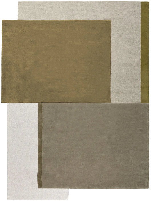 Brinker Umare vloerkleed – Olive