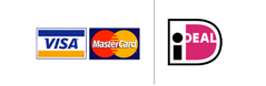 Betaalmogelijkheden - Visa, Mastercard en iDeal